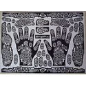 Pochoirs pour tatouages au henné 